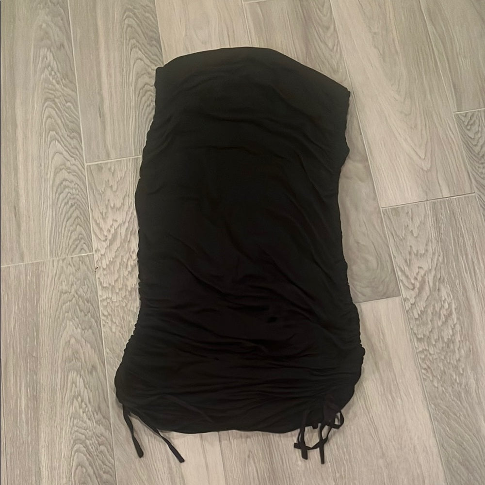 All Saints Women’s Black Strapless Dress Size: 8