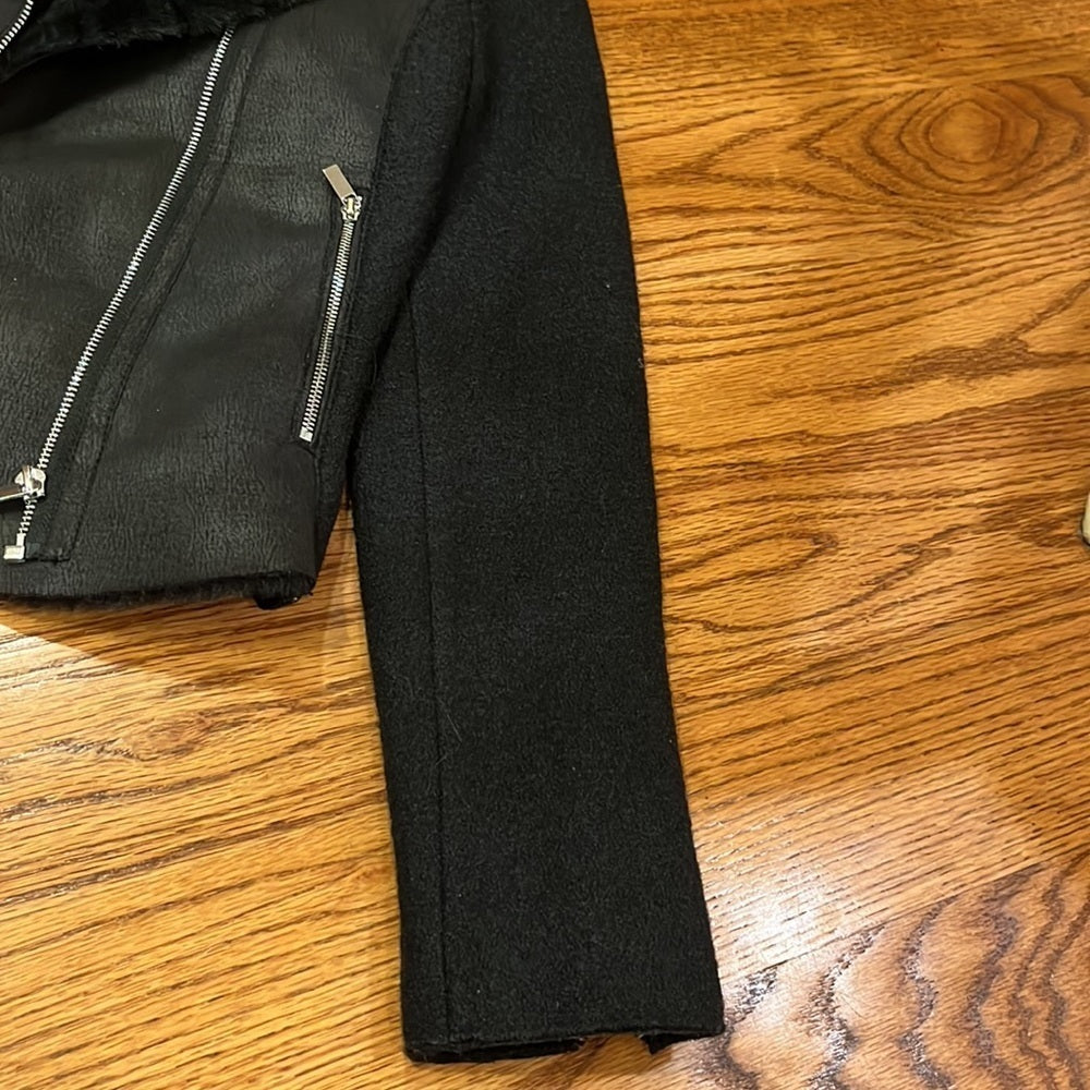 NWT Zara Trafaluc Outerwear Woman’s Black Jacket Size S