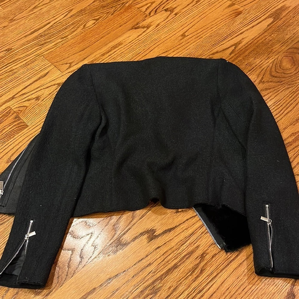 NWT Zara Trafaluc Outerwear Woman’s Black Jacket Size S