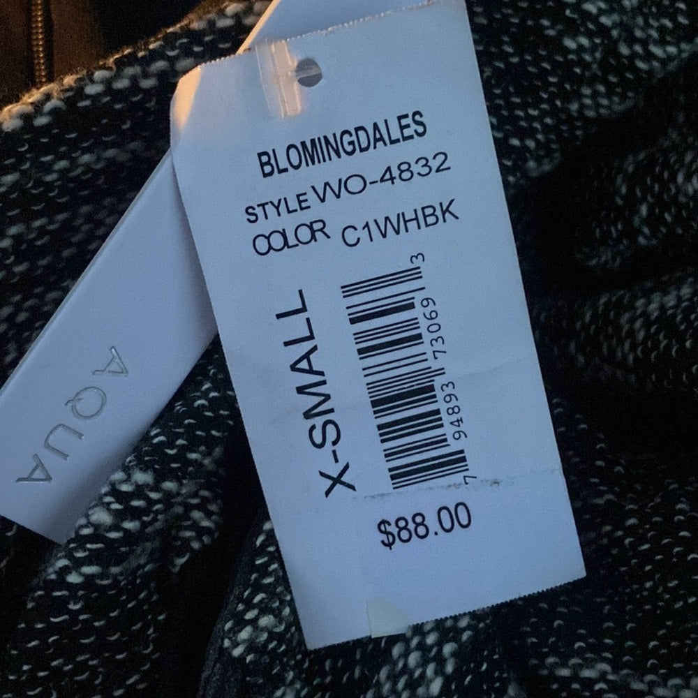 NWT Aqua Women’s Gray and Black Dress Size XS
