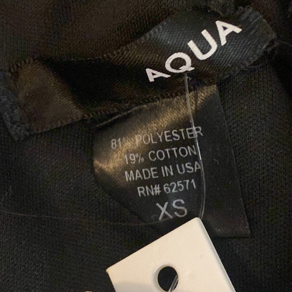 NWT Aqua Women’s Gray and Black Dress Size XS