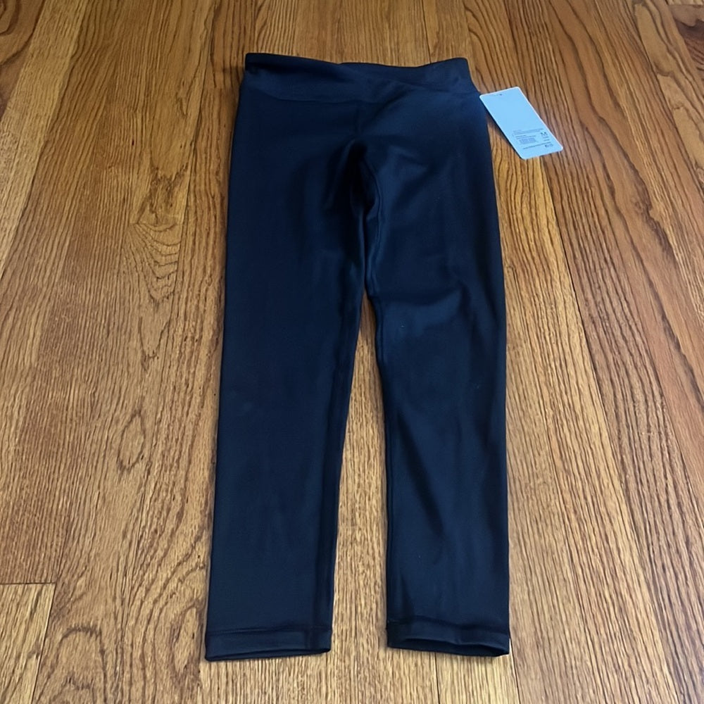 NWT 90 Degree by Reflex Girl’s Black Leggings Size M (10)