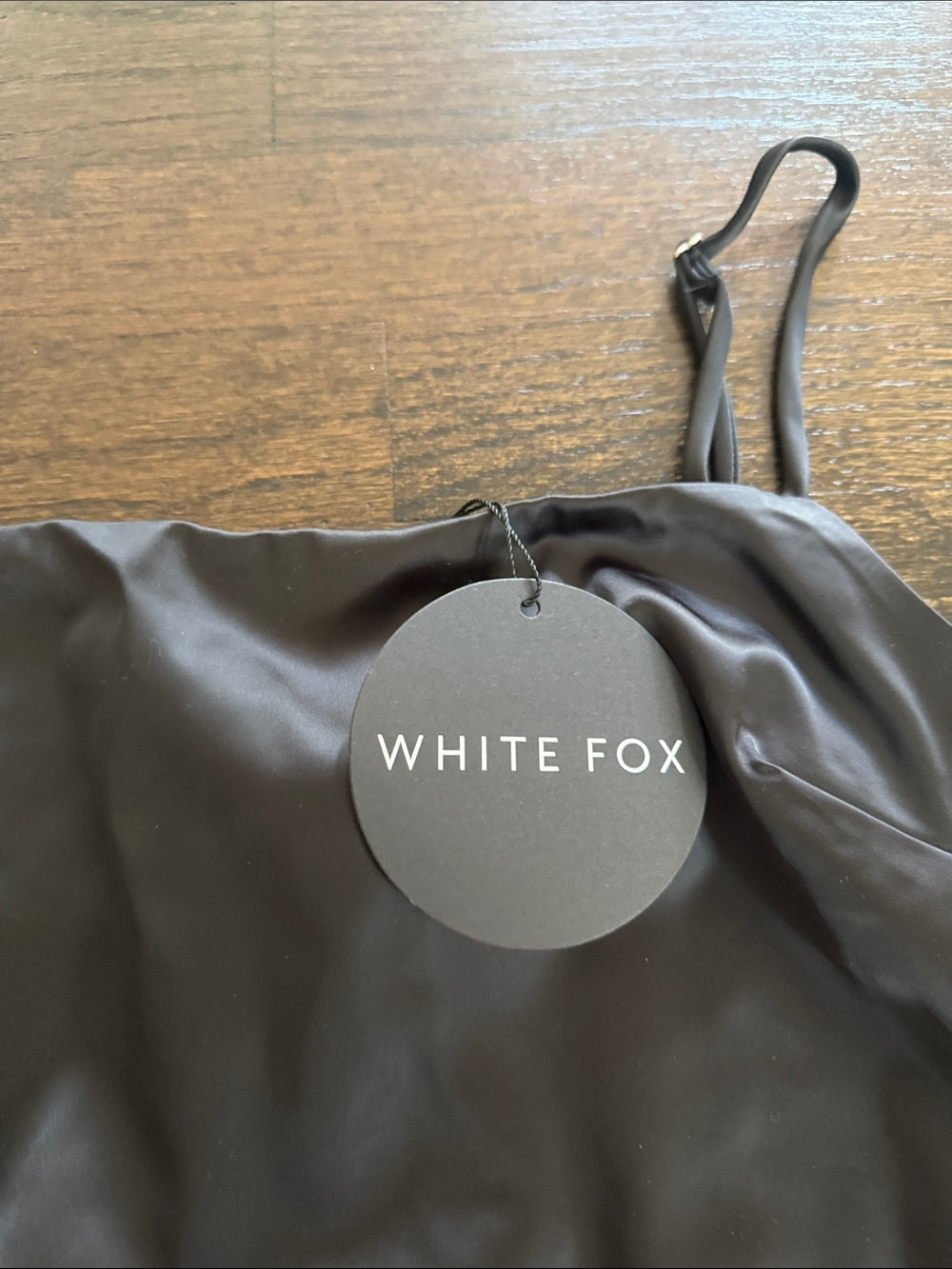 NWT White Fox Women’s Black Elegant Mini Dress Size Large