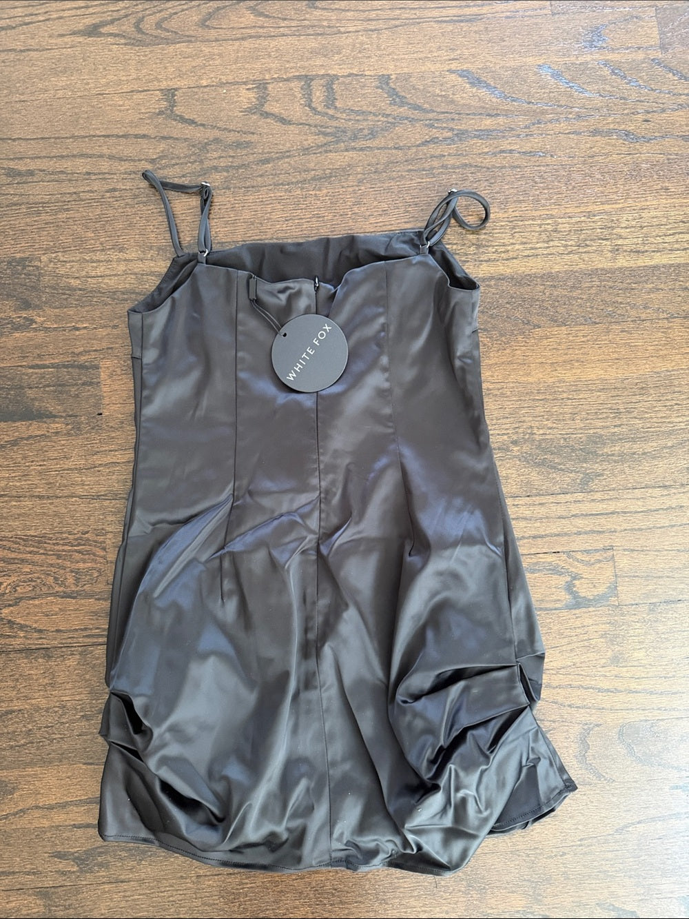 NWT White Fox Women’s Black Elegant Mini Dress Size Large