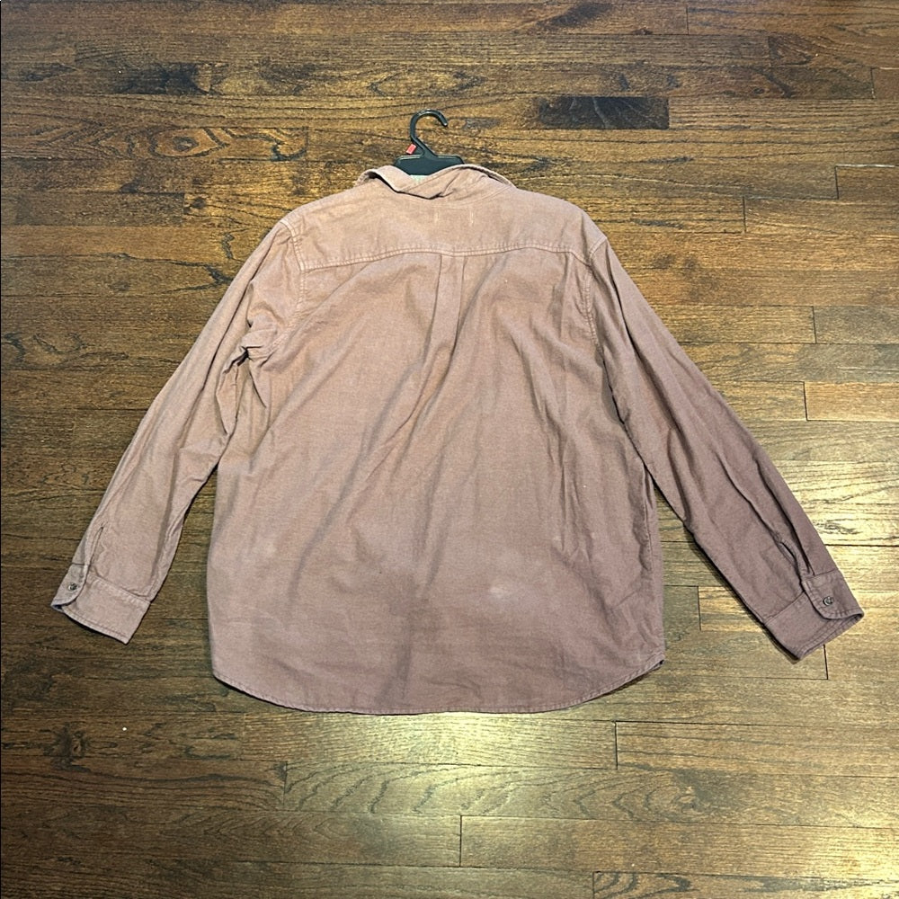NWT Velvet by Graham and Spencer Women’s Mauve Button-Down Shirt Size Medium