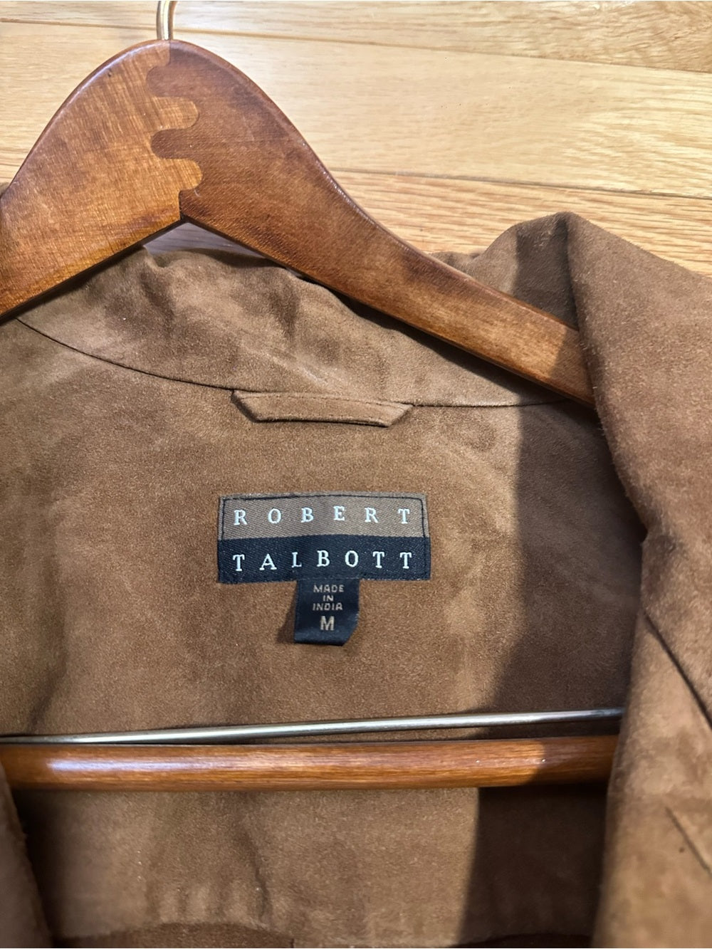 Robert Talbott Brown Leather Men's Jacket Size Medium