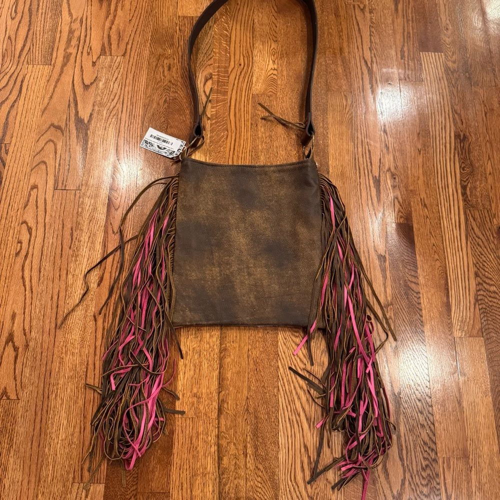NWT Keep it Gypsy Lime Please Safari Hide Upcycled Hazel Purse