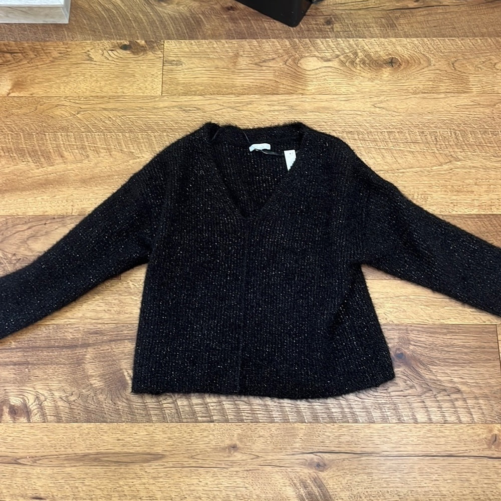 NWT Abound Women’s Black Sparkly Sweater Size S