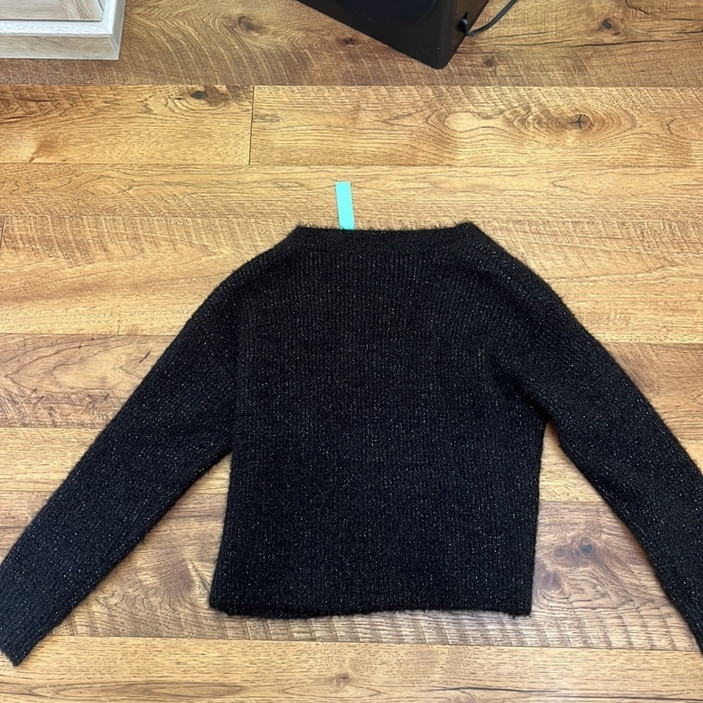 NWT Abound Women’s Black Sparkly Sweater Size S