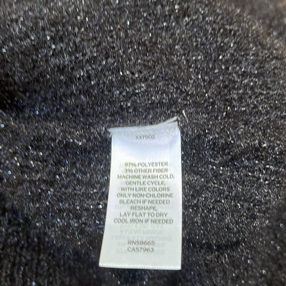 NWT Abound Women’s Black Sparkly Sweater Size S
