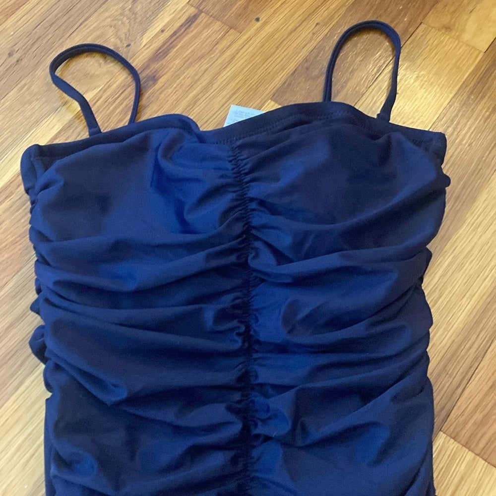 NWT J. Crew Women’s Navy One Piece Swimsuit Size 4