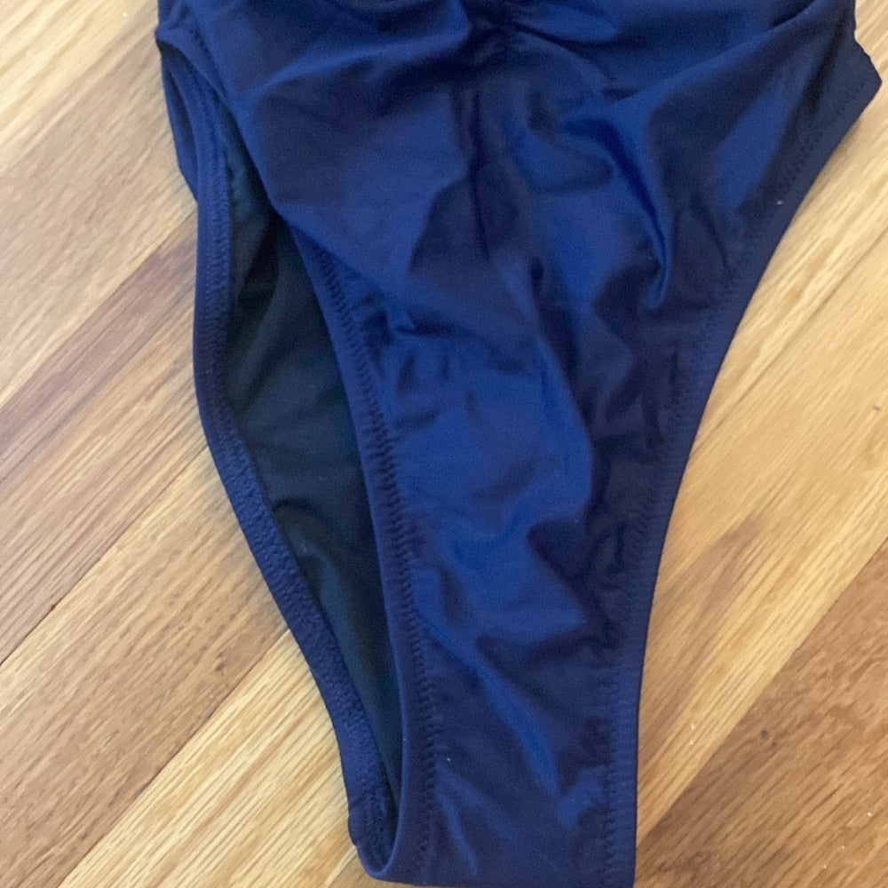 NWT J. Crew Women’s Navy One Piece Swimsuit Size 4
