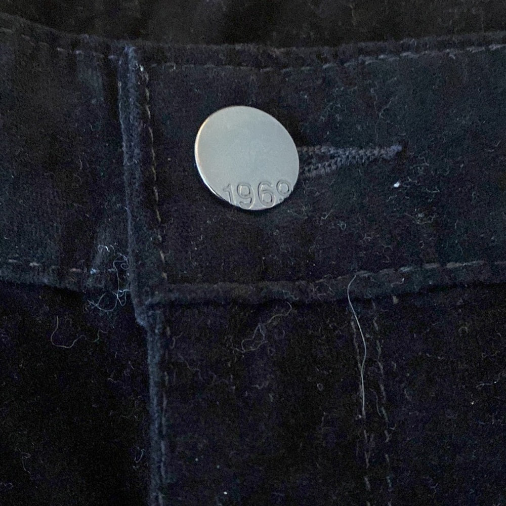 NWT GAP Women’s Black Velvet Skinny Jeans Size 24r