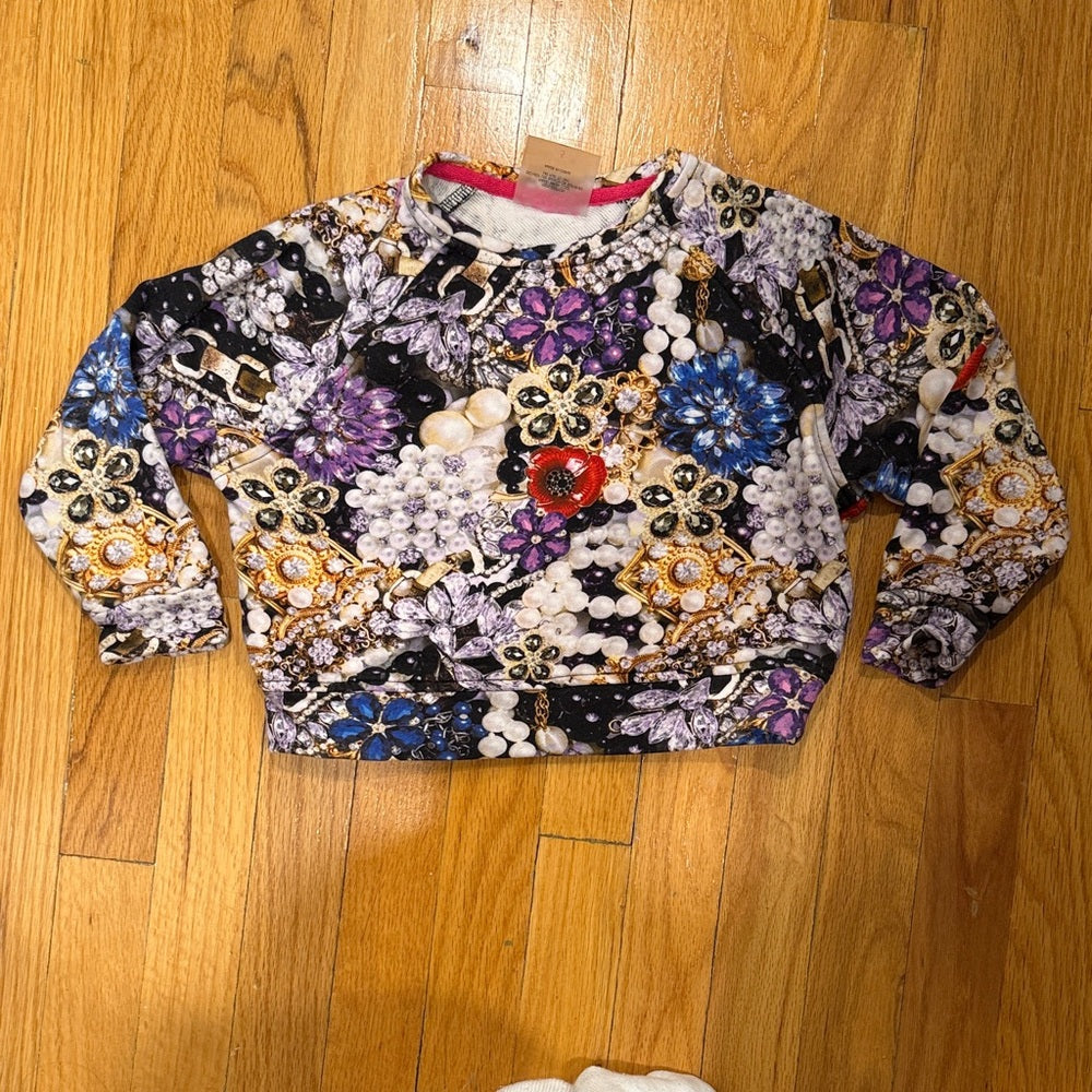Terez Kids Multicolor Cotton Sweater Size 5