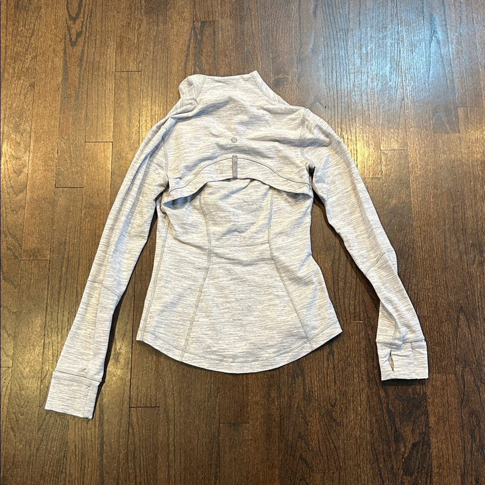 Lululemon Women’s Gray Zip-Up Jacket Size 4