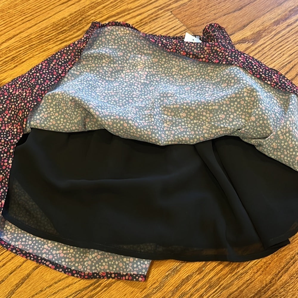 NWT Ever After Woman’s Ryan Double Ruffle Skirt Size 12