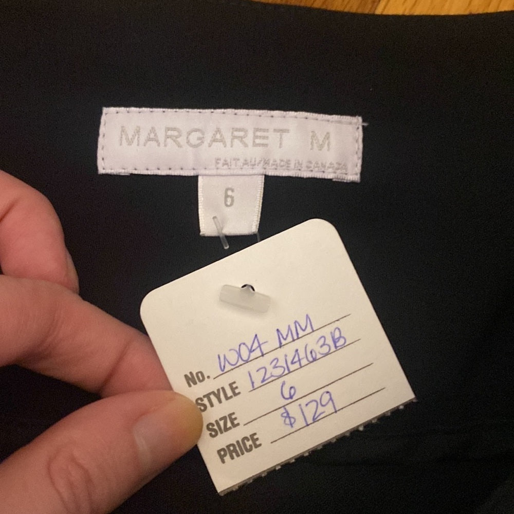 NWT Margaret M Women’s Black Trousers Size 6
