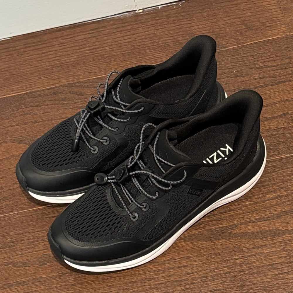 Kizik Women’s Black Slip-On Athletic Sneakers Size 9