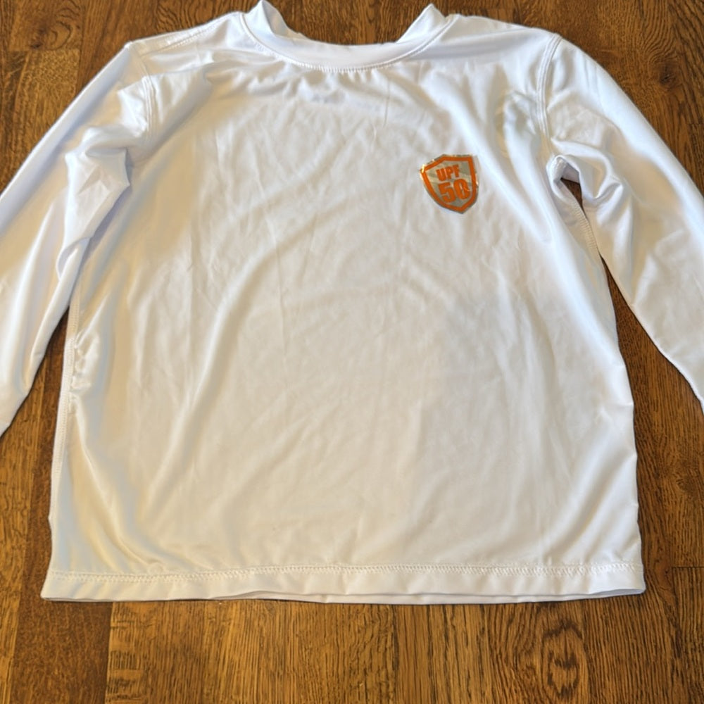 NWT InGear Boy’s White Long Sleeve Rashguard Size XS