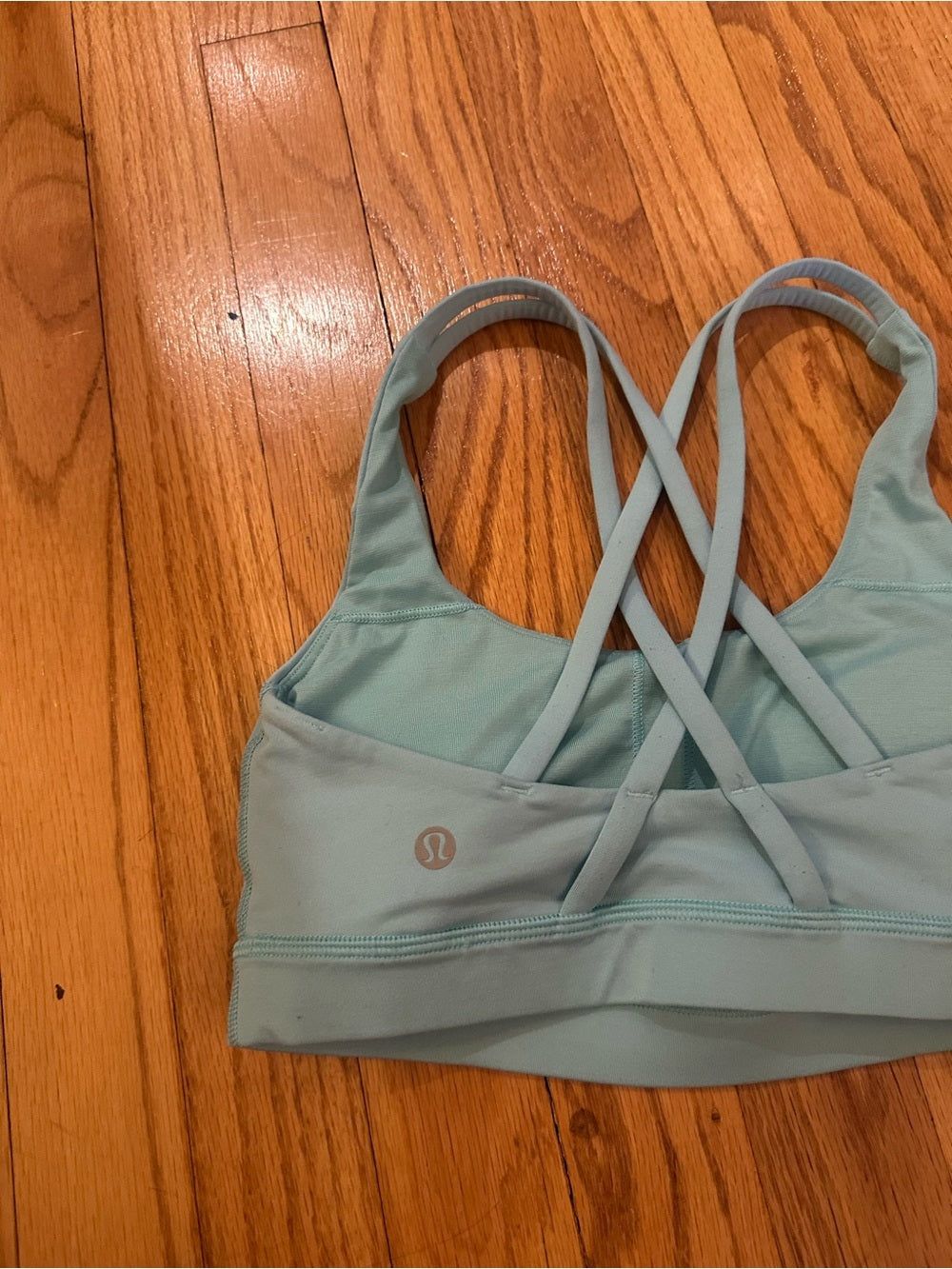 lululemon athletica Turquoise Cross-Back Energy Sports Bra -Size 4