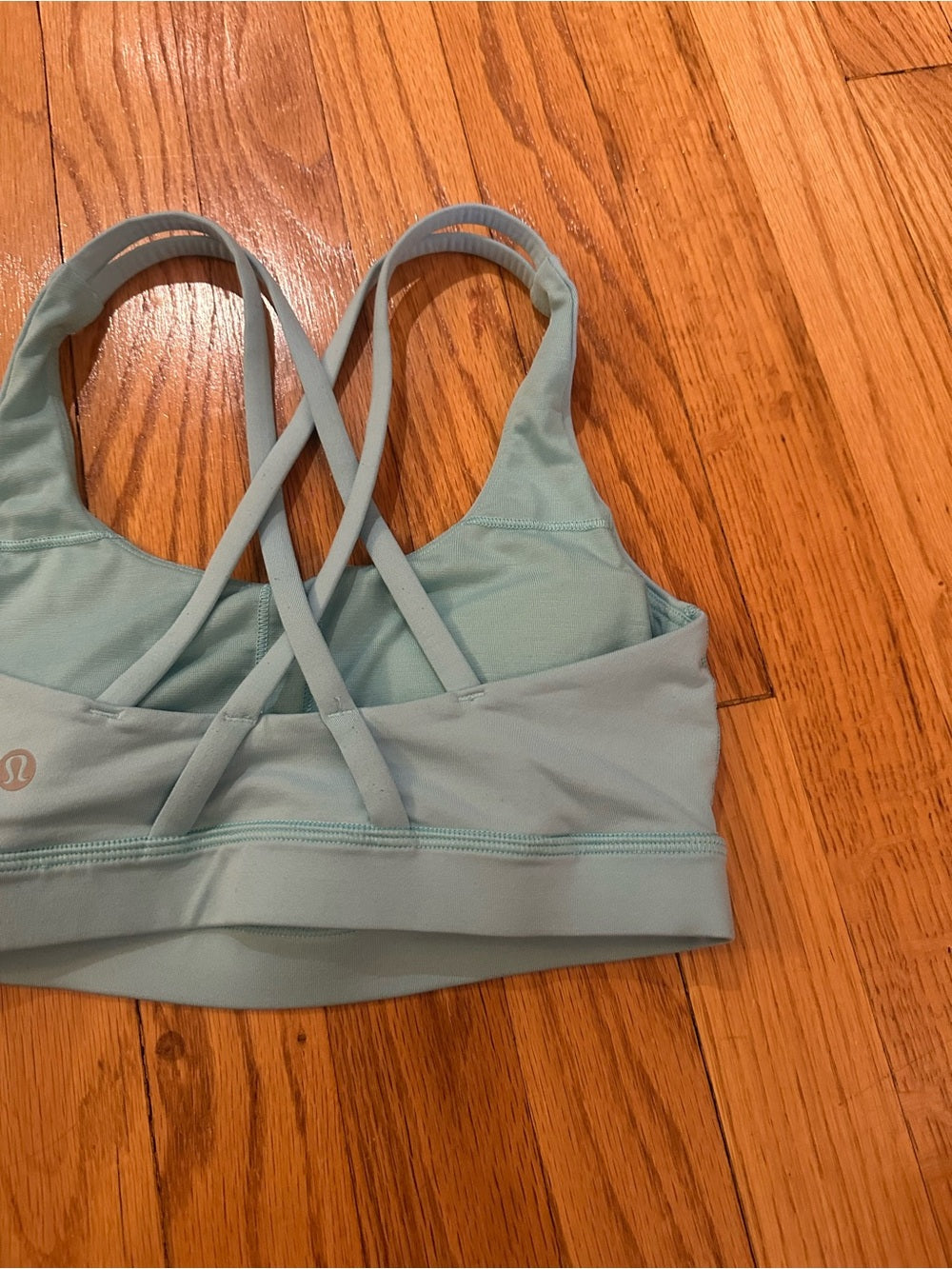 lululemon athletica Turquoise Cross-Back Energy Sports Bra -Size 4