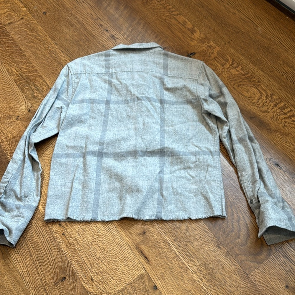 NWT Joe’s Collection Women’s Flannel Grey Size Medium