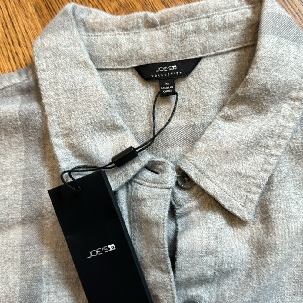 NWT Joe’s Collection Women’s Flannel Grey Size Medium