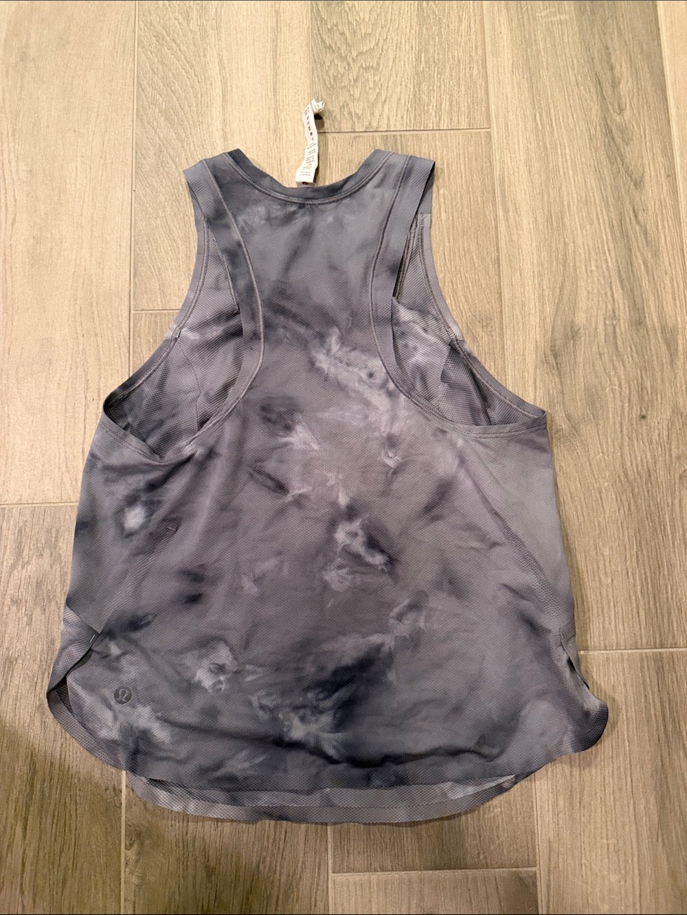 Lululemon Tie-Dye Gray Racerback Tank Top Size 4