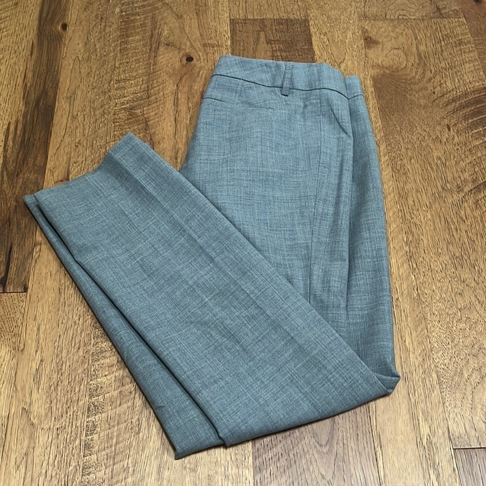 NWT Banana Republic Women’s The Logan Fit Stretch Grey Trousers Size 4