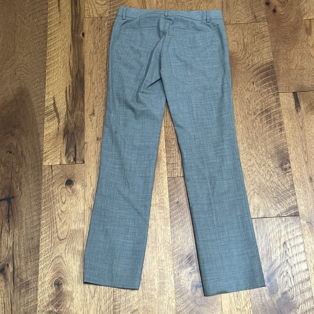 NWT Banana Republic Women’s The Logan Fit Stretch Grey Trousers Size 4