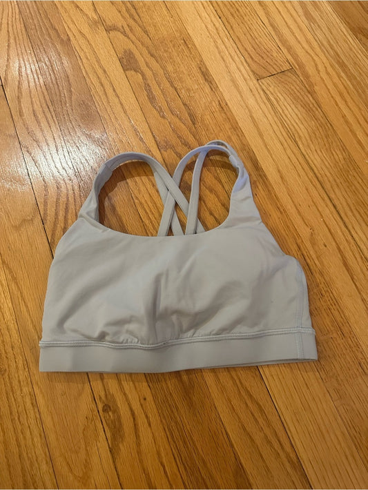lululemon athletica Light Blue Energy Sports Bra Size 4