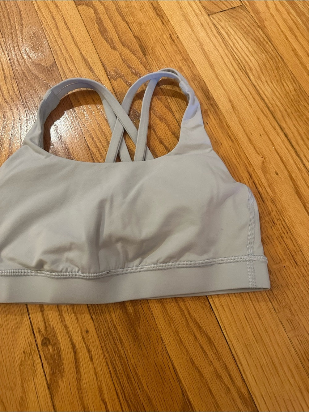 lululemon athletica Light Blue Energy Sports Bra Size 4