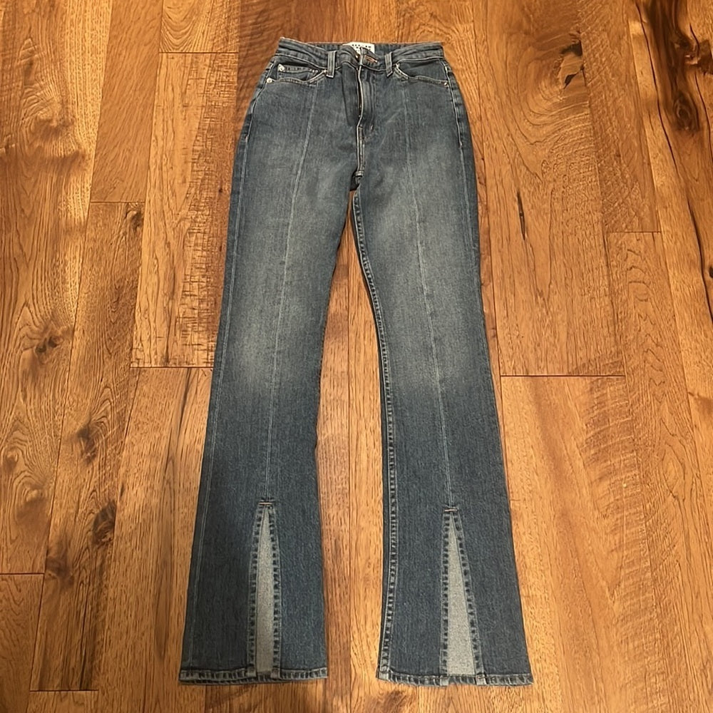 NWT Derek Lam 10 Crosby Woman’s Lucia High Rise Flare Jeans Size 24