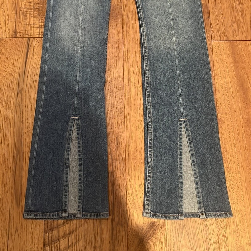 NWT Derek Lam 10 Crosby Woman’s Lucia High Rise Flare Jeans Size 24