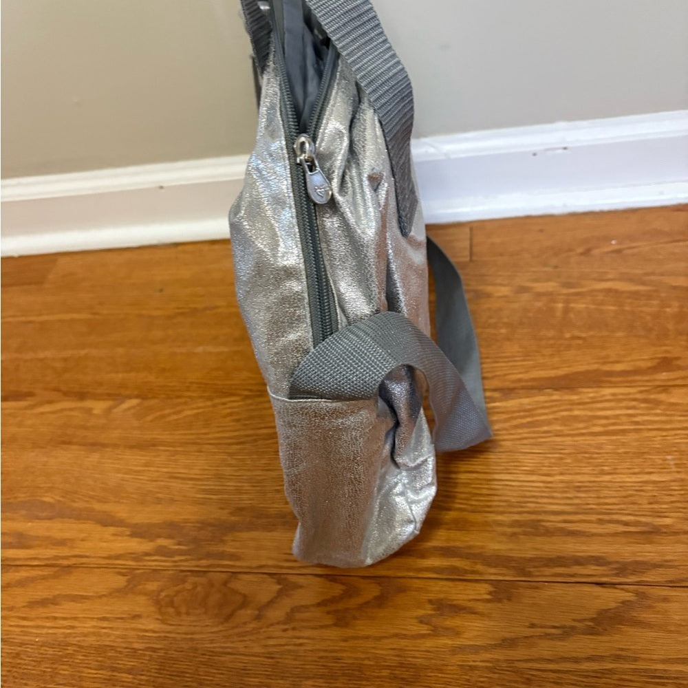 Justice Silver Tote Bag