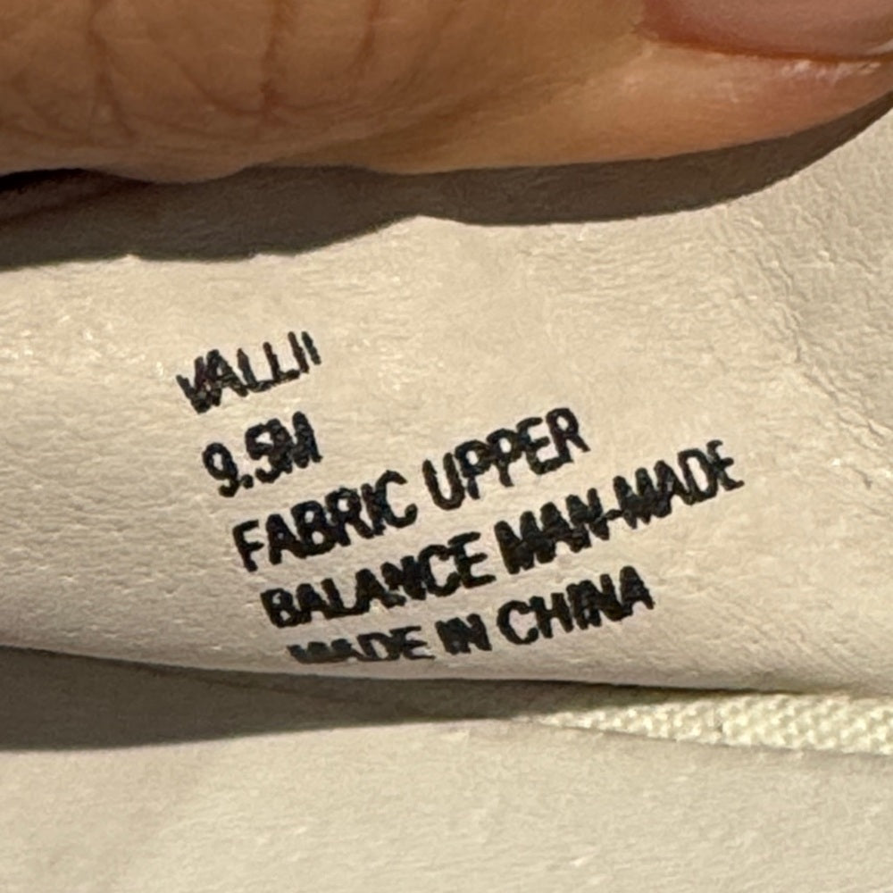 NWT Steve Madden Vallii White Espadrille Wedge Sandals Size 9.5