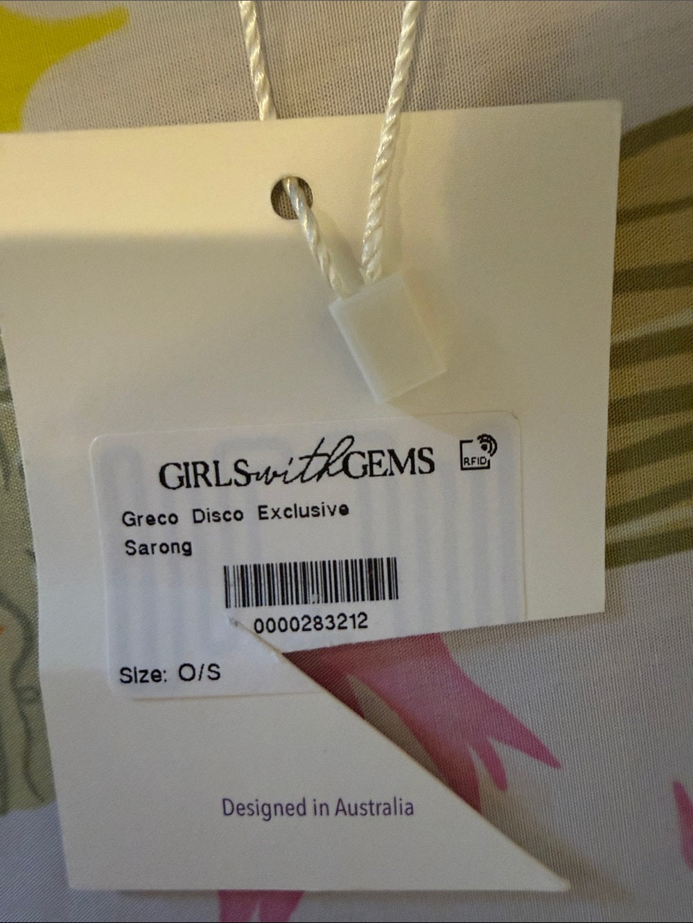 NWT Sneaky Link Silk Scarf with multicolor designs One Size