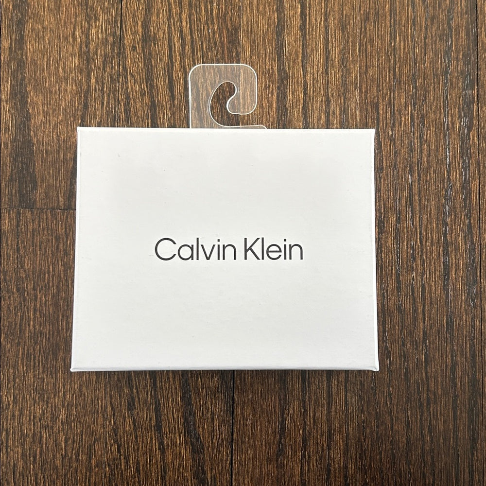 NWT Calvin Klein Black Leather Wallet