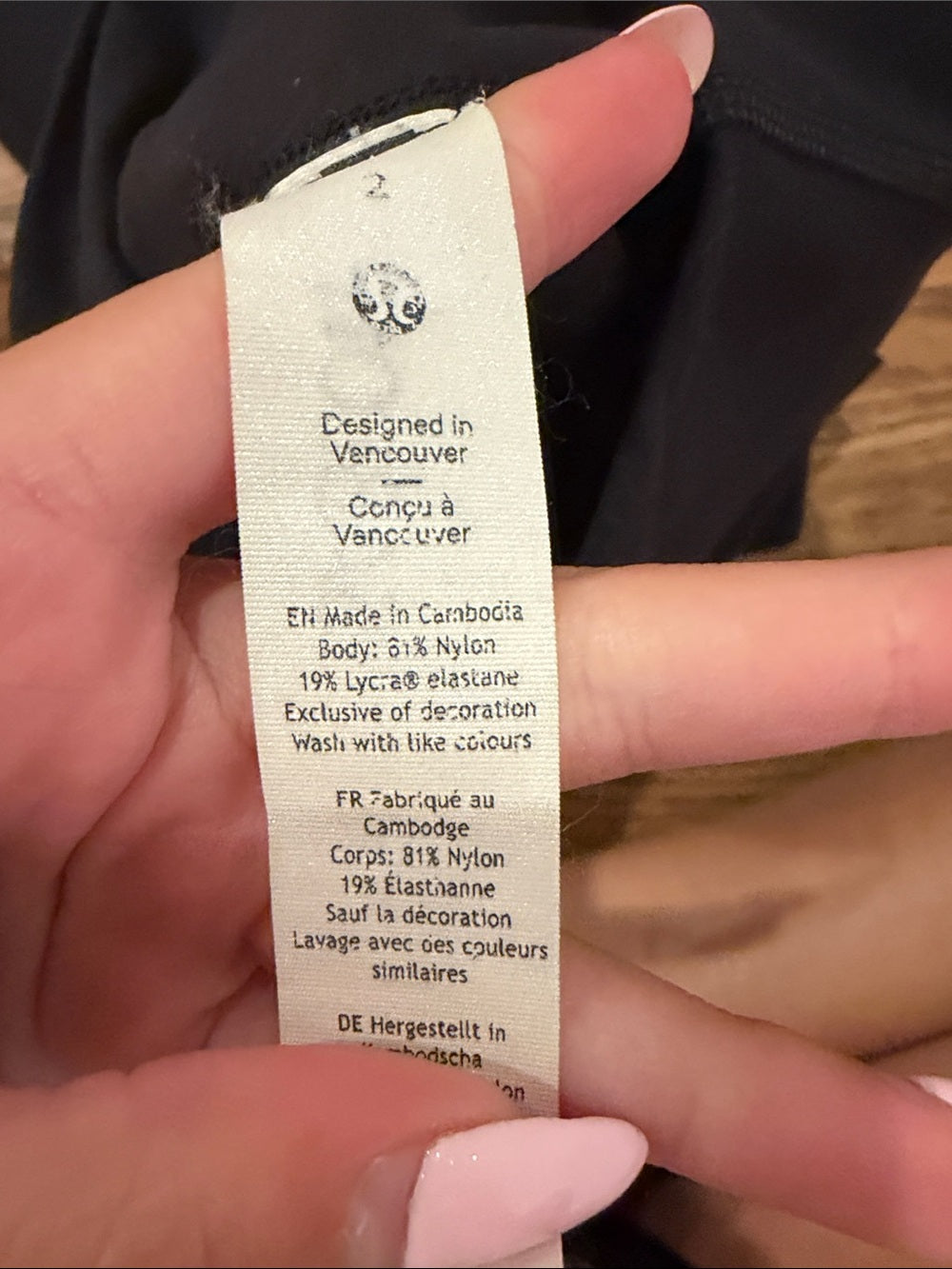 Lululemon Women's Black High-Waist Active Leggings Size 2