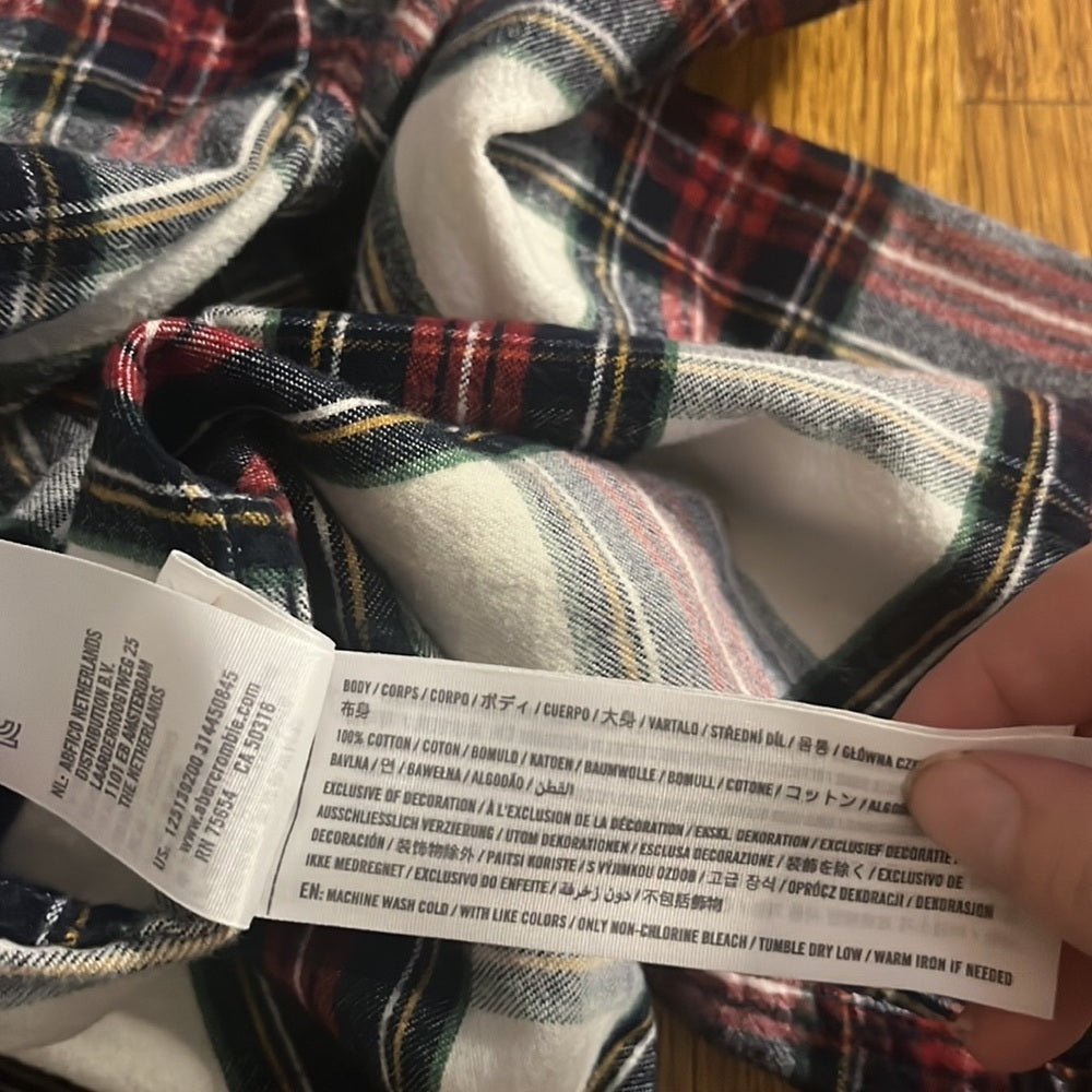 Abercrombie & Fitch Men’s Soft Flannel Size M