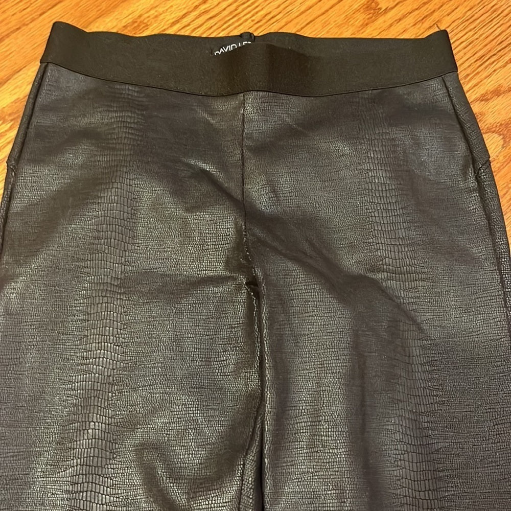 David Lerner Woman’s Black Leggings Size S