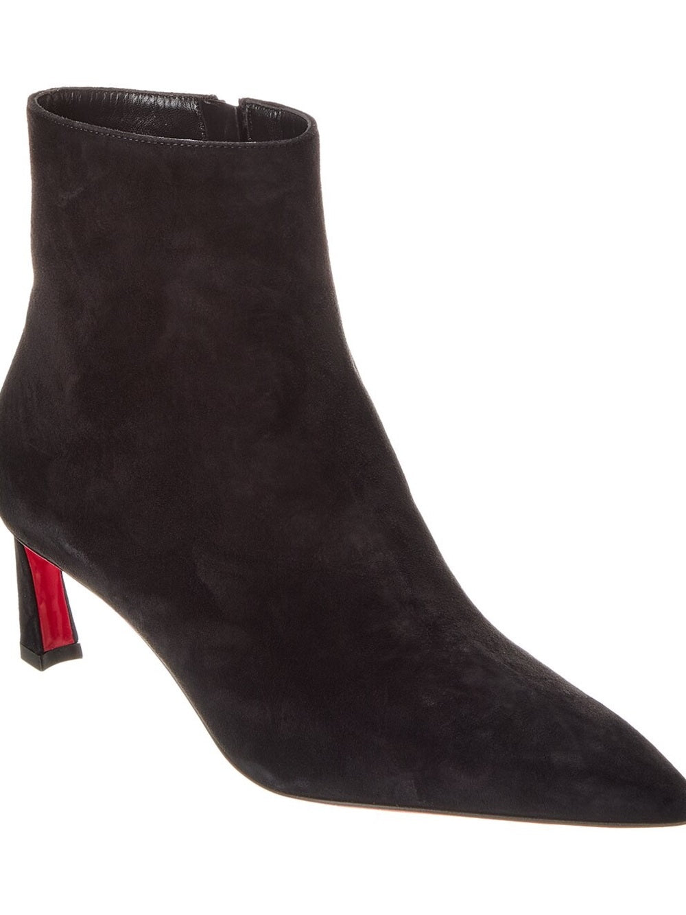 Christian Louboutin Condora 85 Black Suede Bootie Size 38/8