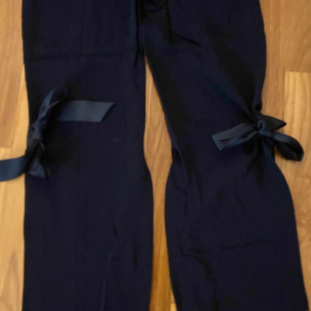 Cushnie Et Ochs Women’s Black Trousers With Bows Size 0