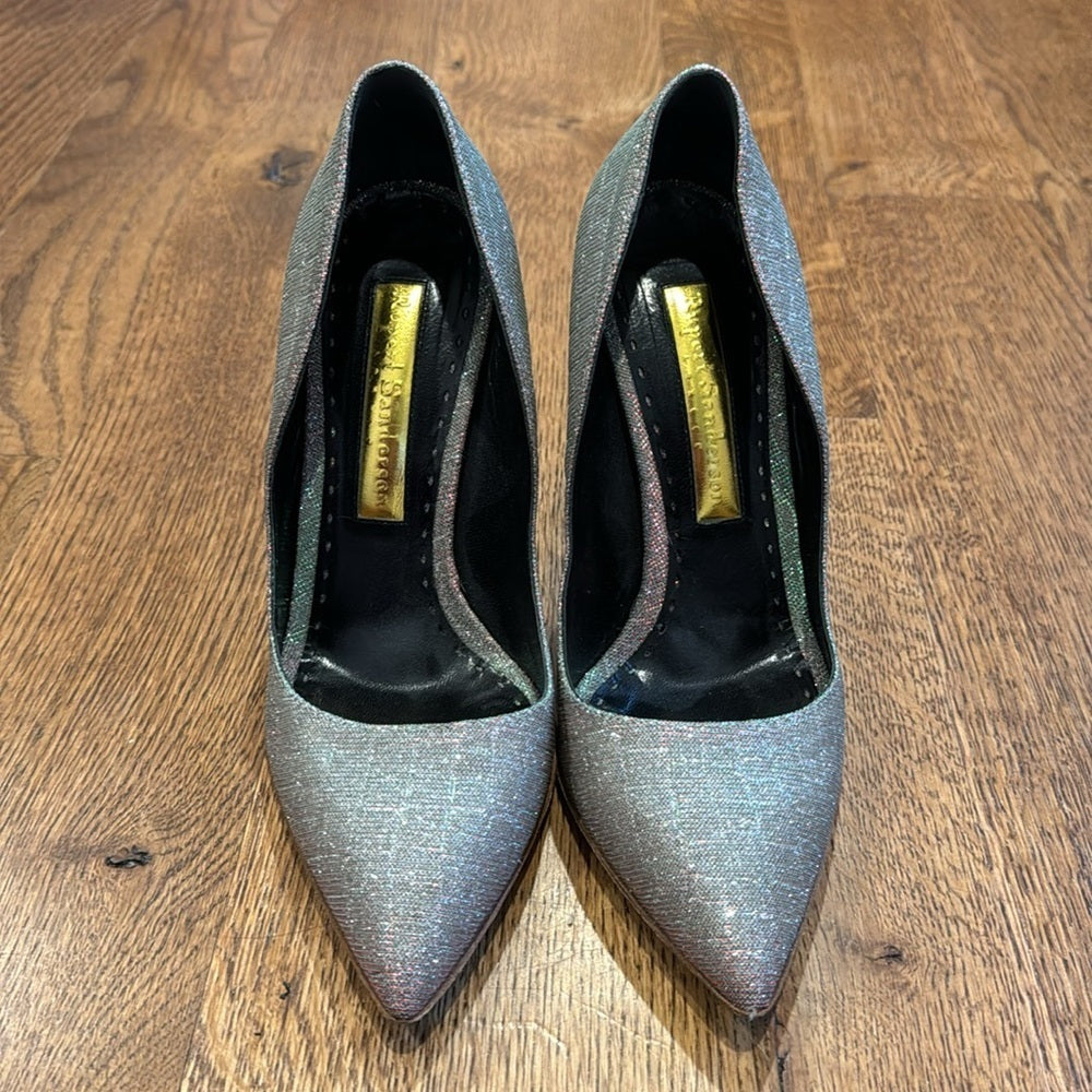 Rupert Sanderson Women’s Heels Pink and Green Size 37 1/2