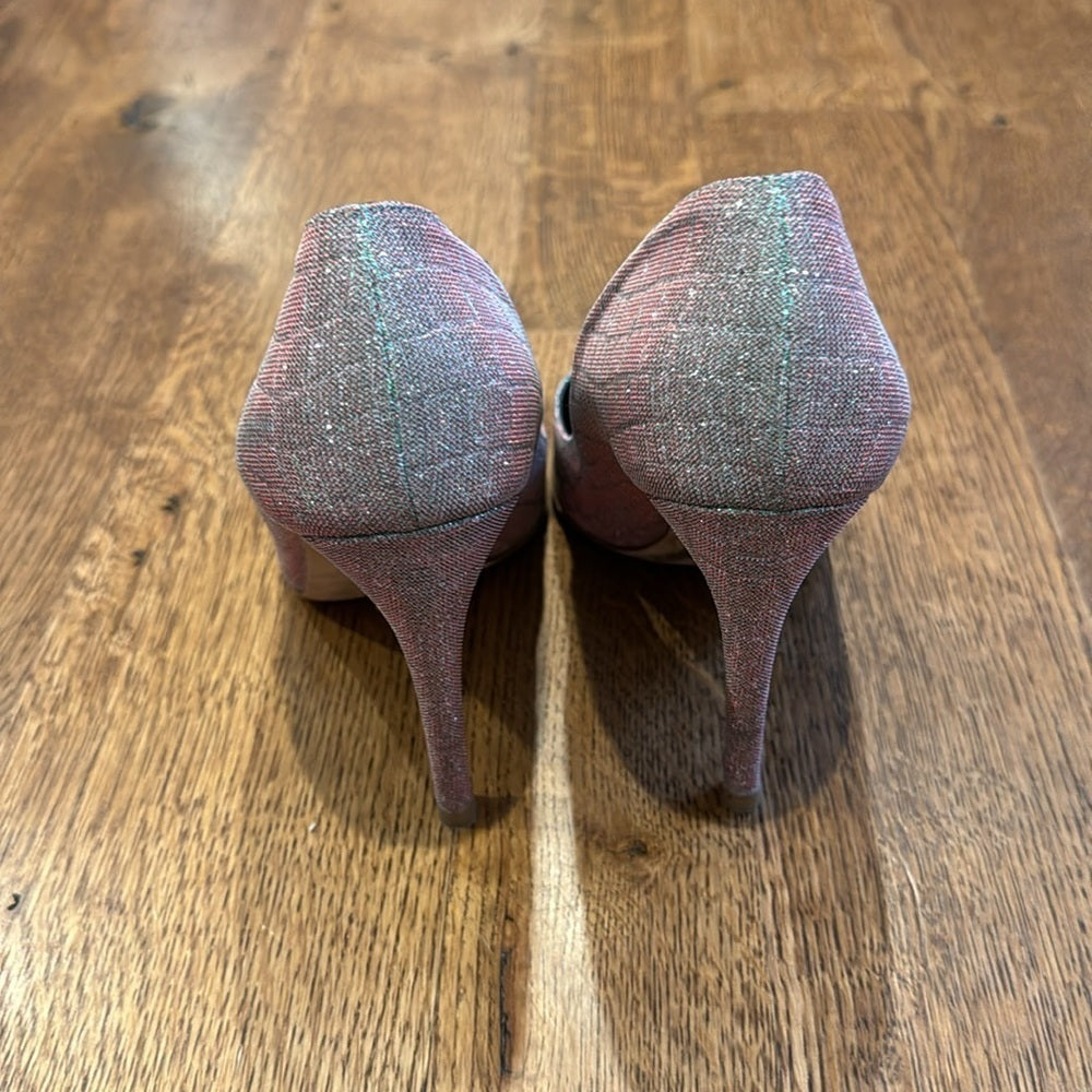 Rupert Sanderson Women’s Heels Pink and Green Size 37 1/2