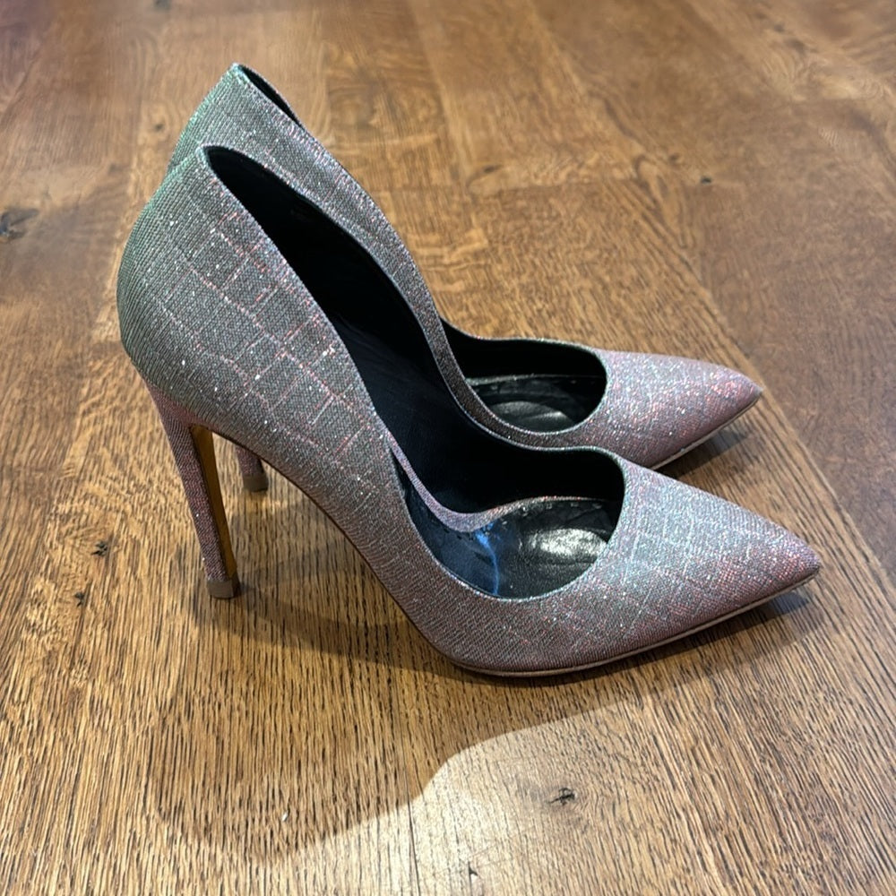 Rupert Sanderson Women’s Heels Pink and Green Size 37 1/2