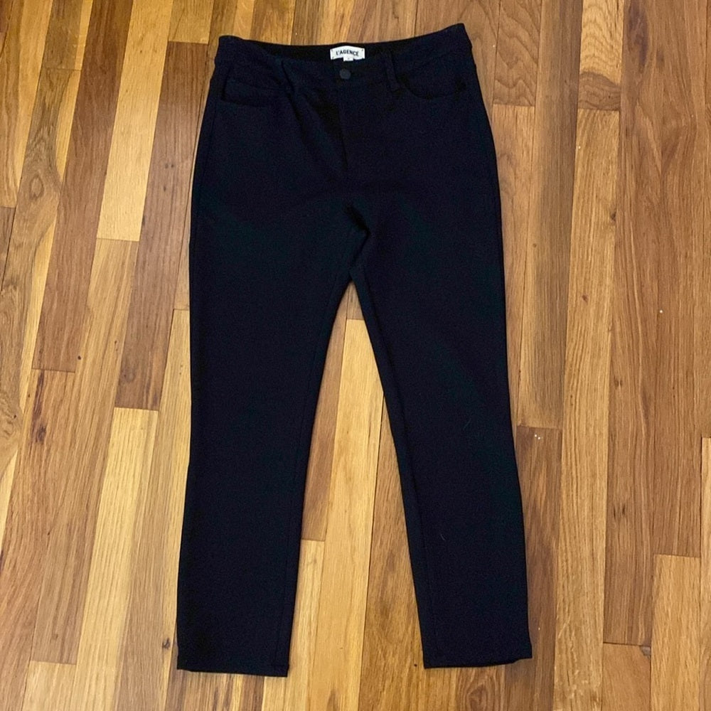 L’AGENCE Women’s Black Trousers Size 27
