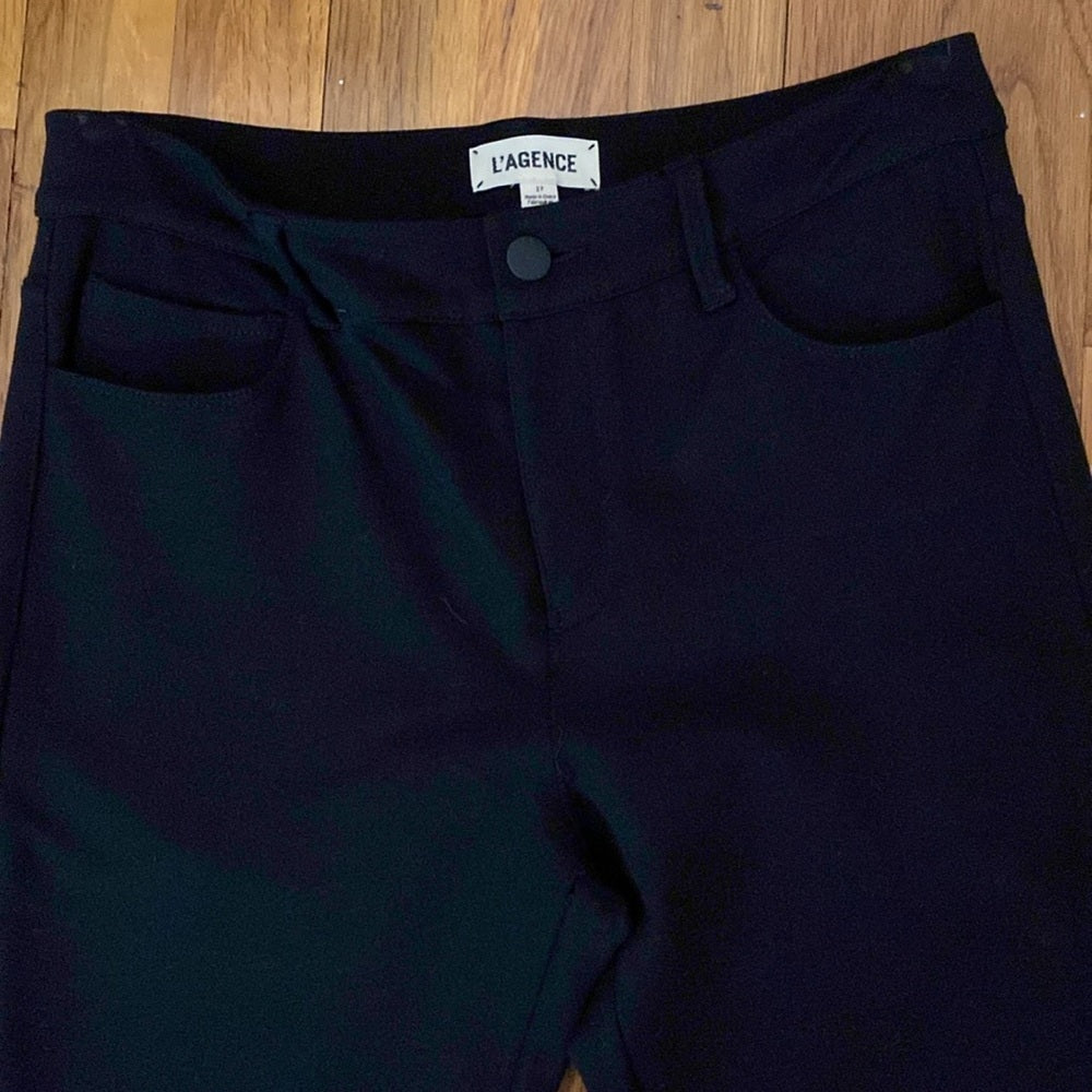 L’AGENCE Women’s Black Trousers Size 27