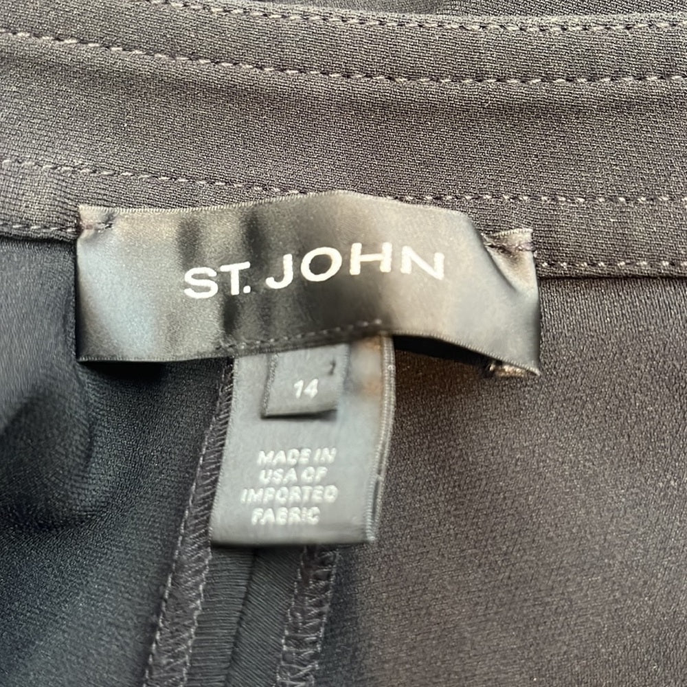 St . John Woman’s Black Trousers Size 14