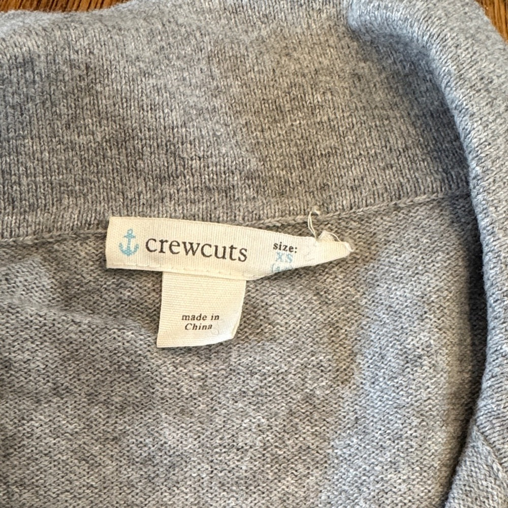 Crewcuts Kids Gray Sweater Size XS